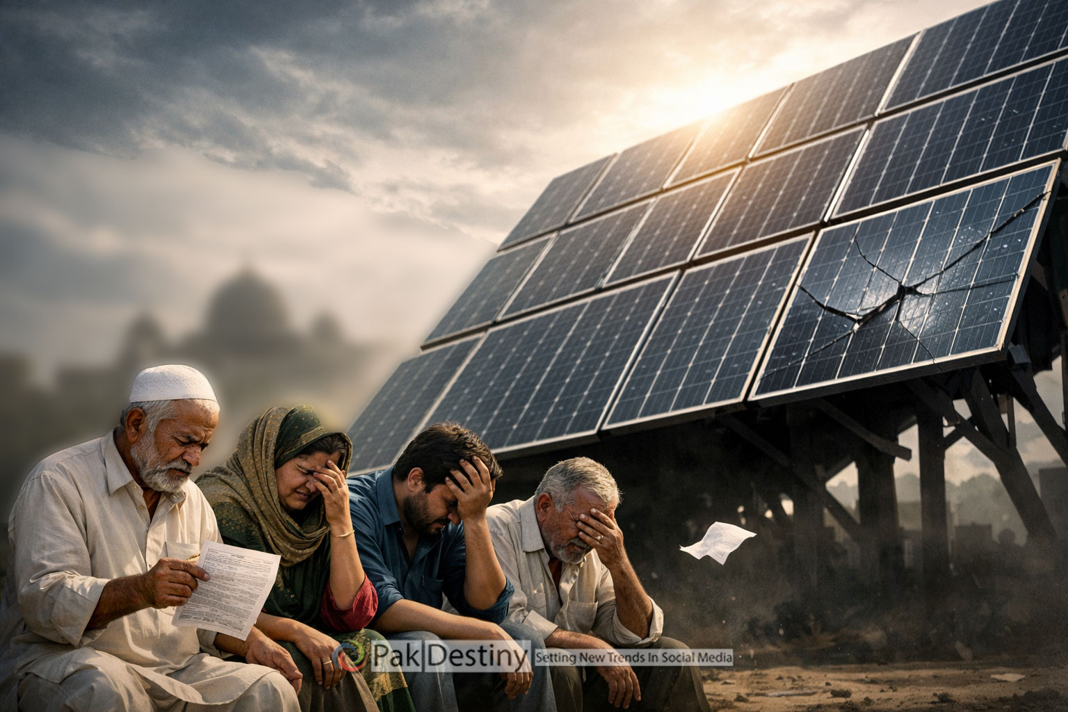 Shehbaz government's "solar bomb" destroys many -- hypocritic face of PMLN brutally exposed