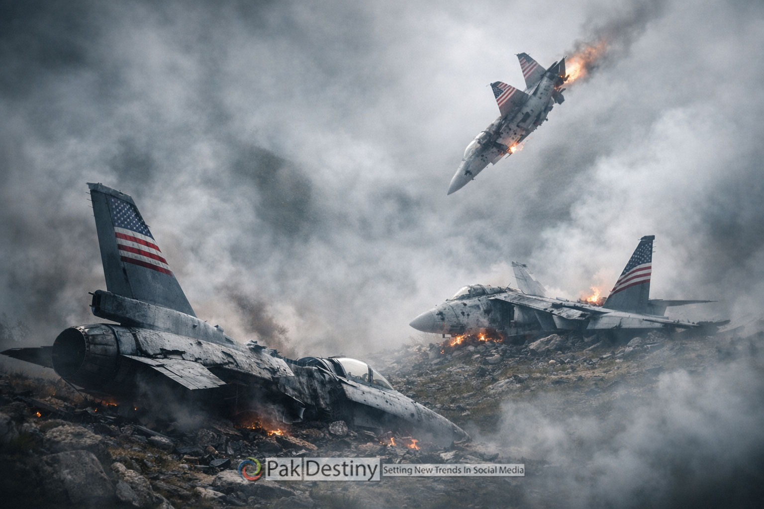 Mystery shrouds over downing of three US fighter jets