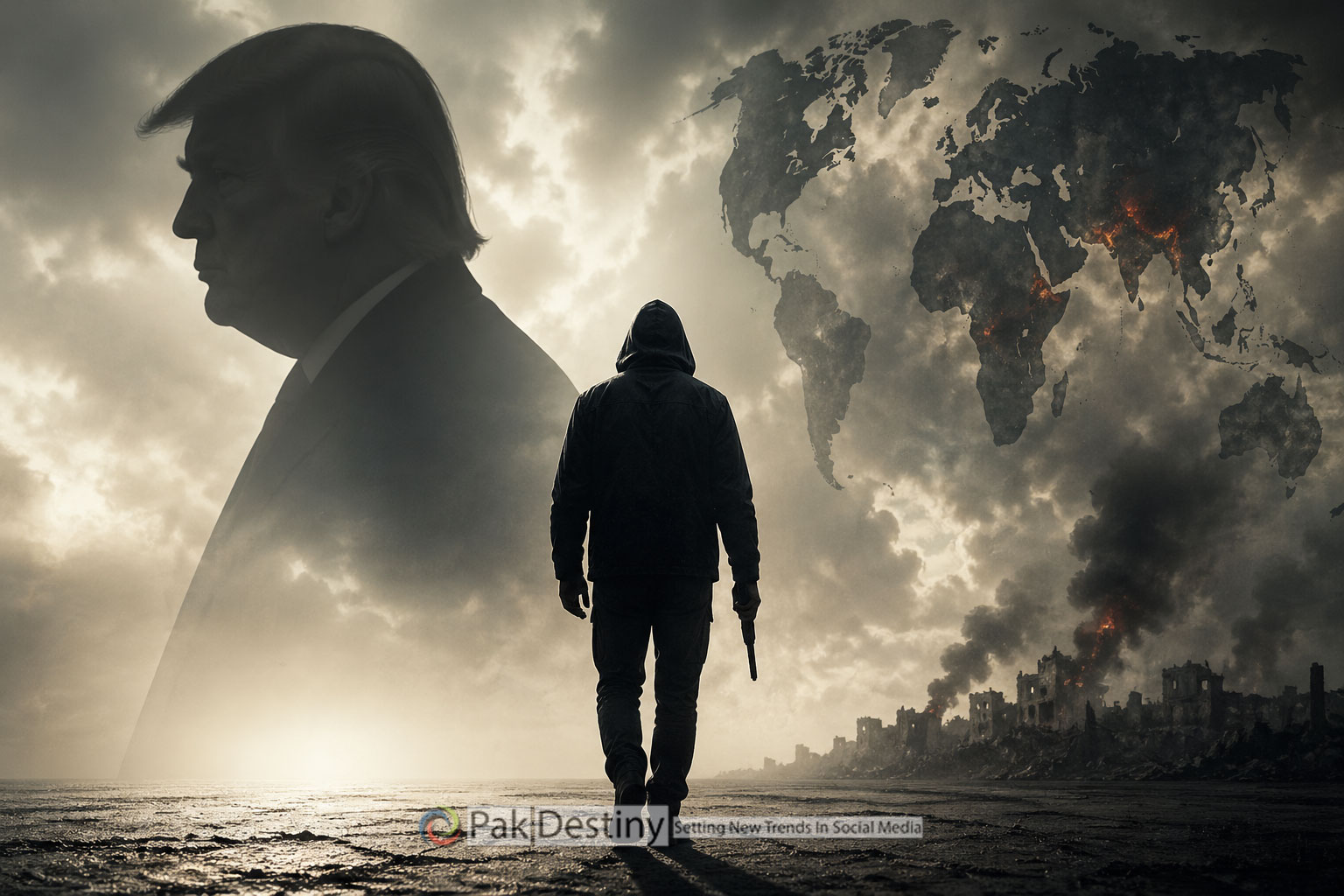 Trump would be assassin -- A lone wolf or a shadow of war?