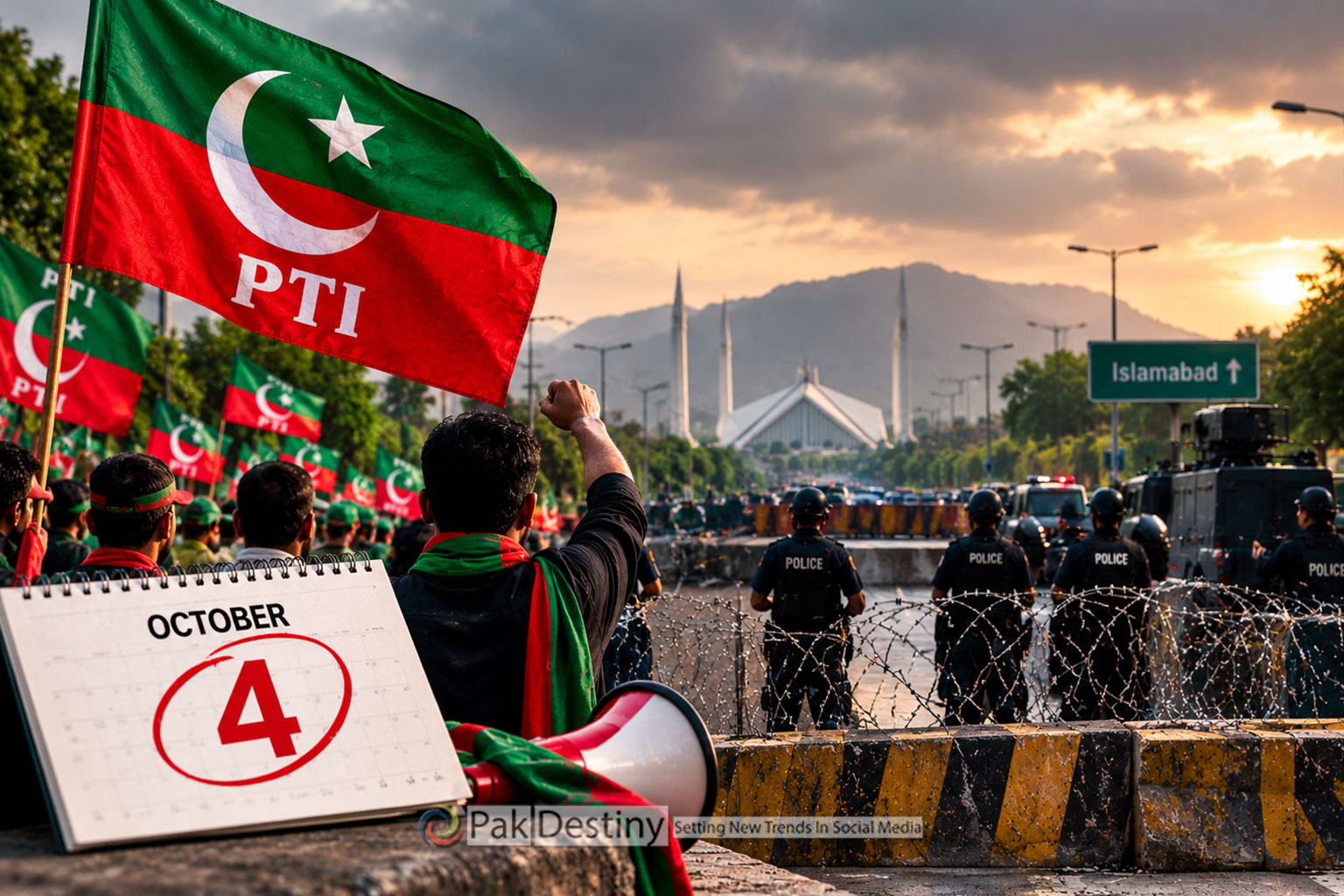 pti-islamabad-march-october-4-crackdown-roadblocks