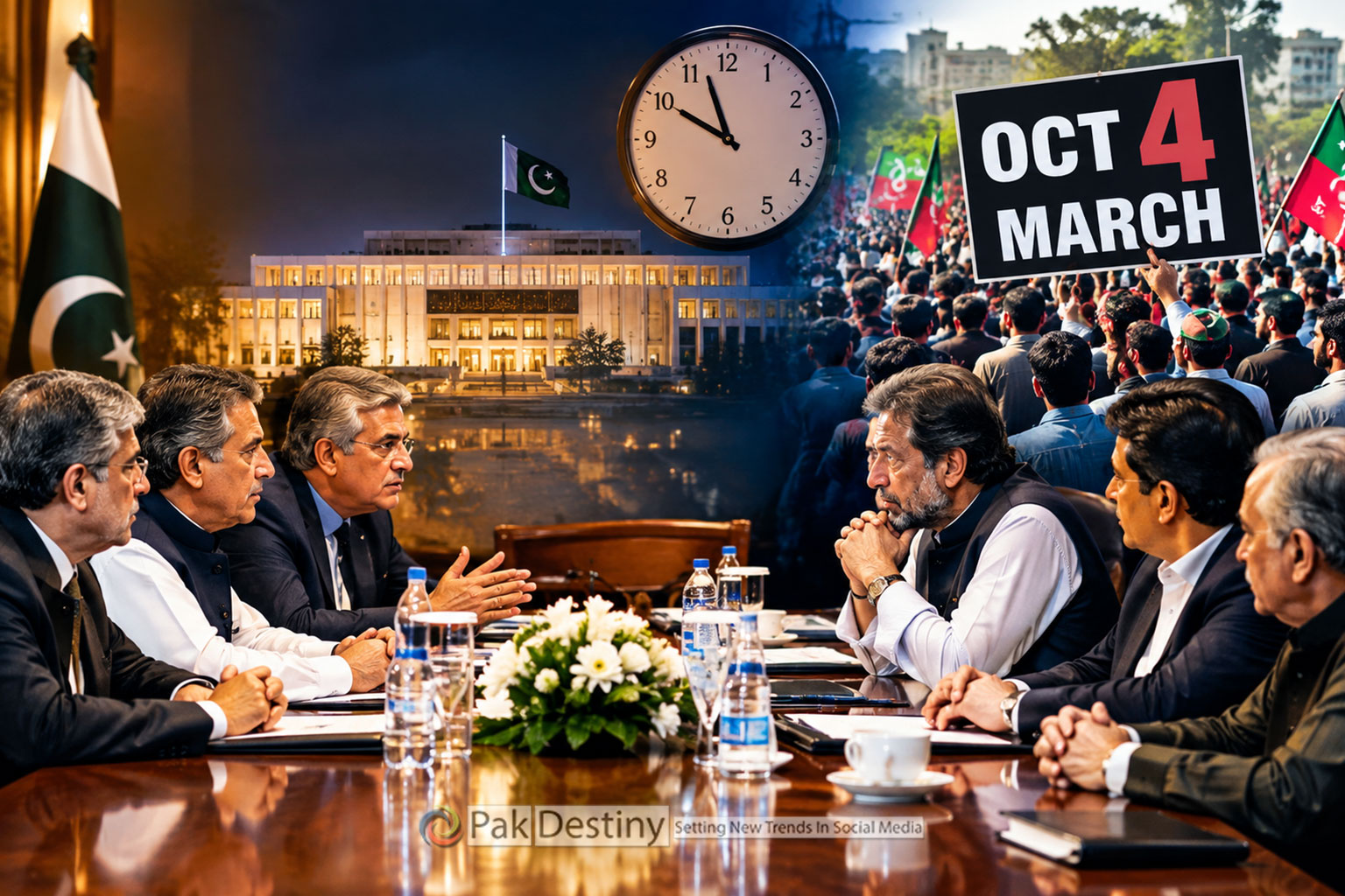 govt-opposition-talks-oct-4-march-sticking-point